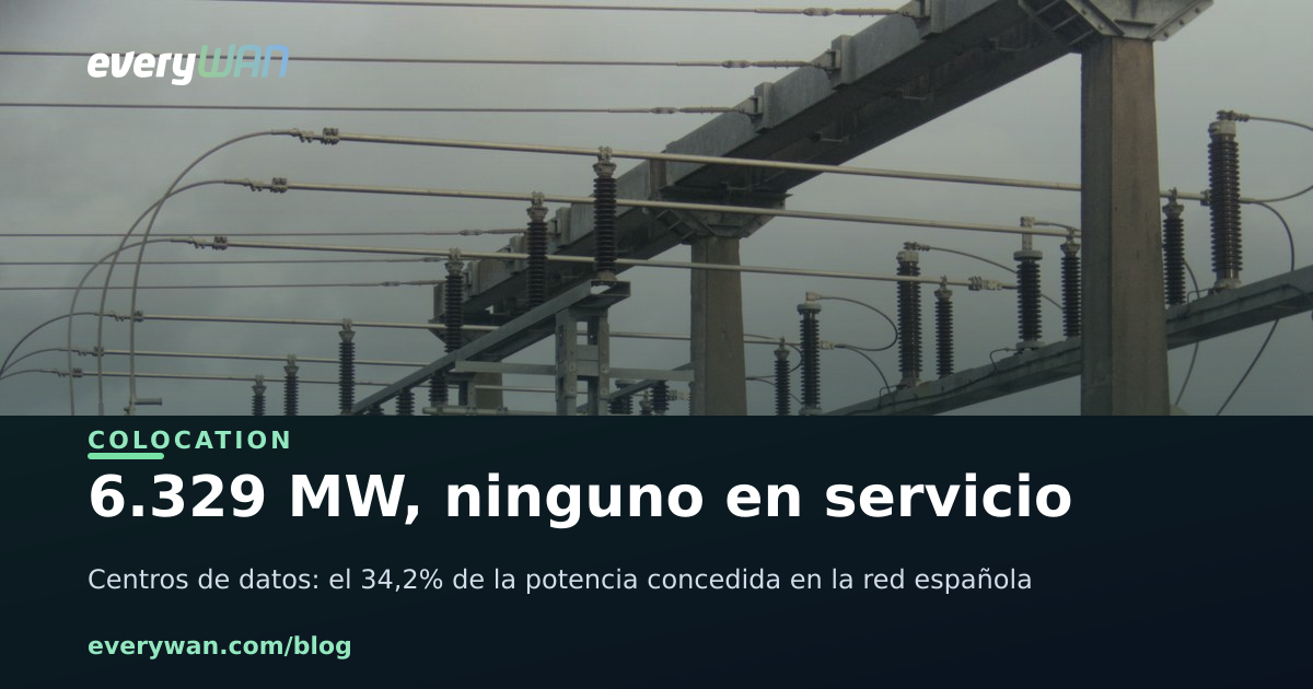 6,329 MW granted to data centres and none in service