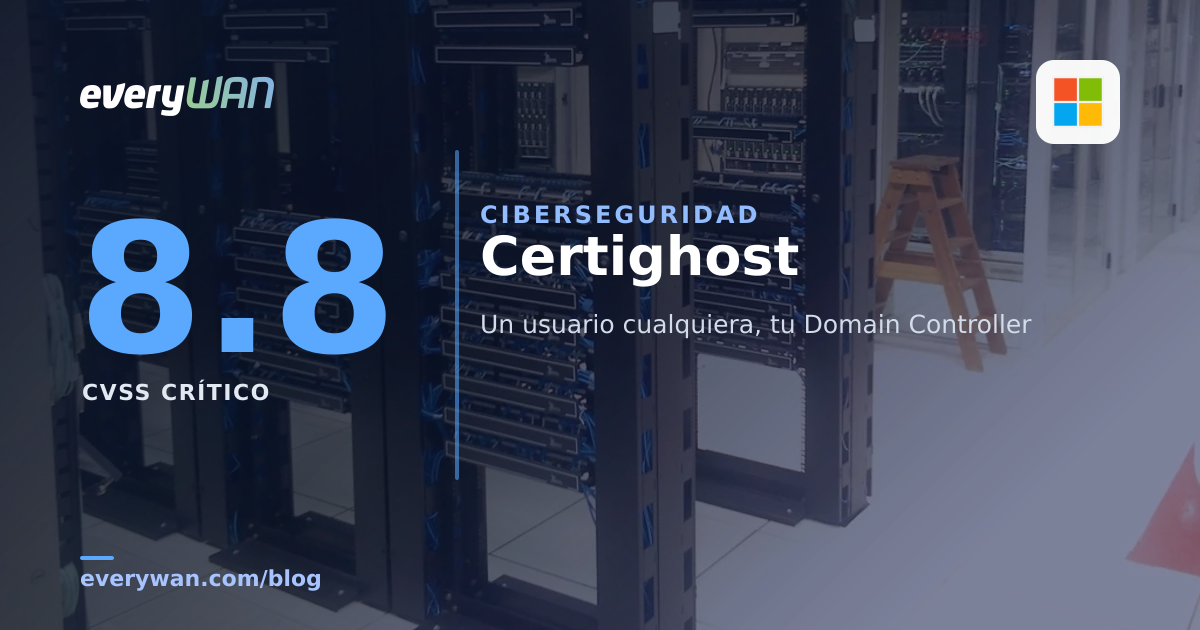Certighost (CVE-2026-54121): impersonar un Domain Controller vía AD CS