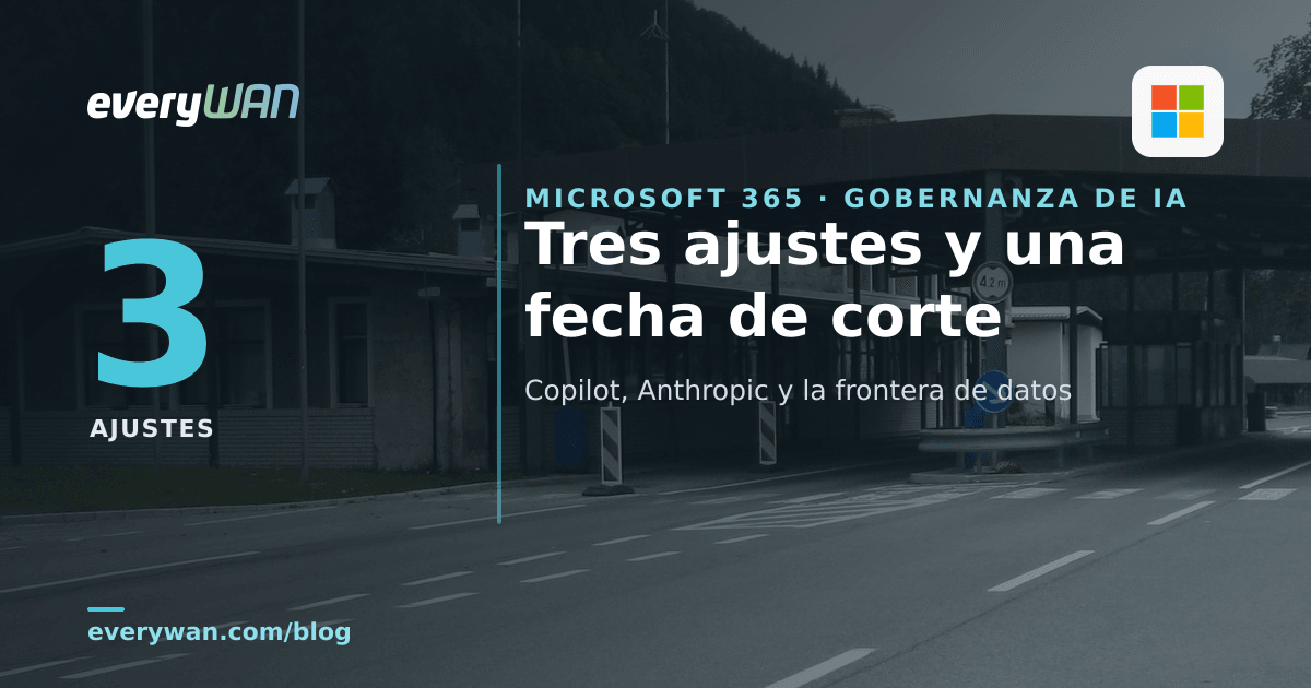 Paso fronterizo vacío con la barrera levantada: la frontera de datos europea sigue dibujada y el tráfico pasa igual