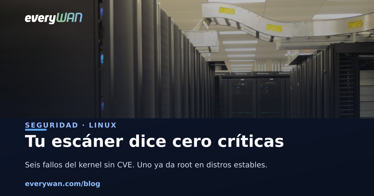 El teu escàner diu zero crítiques i l'exploit dona root