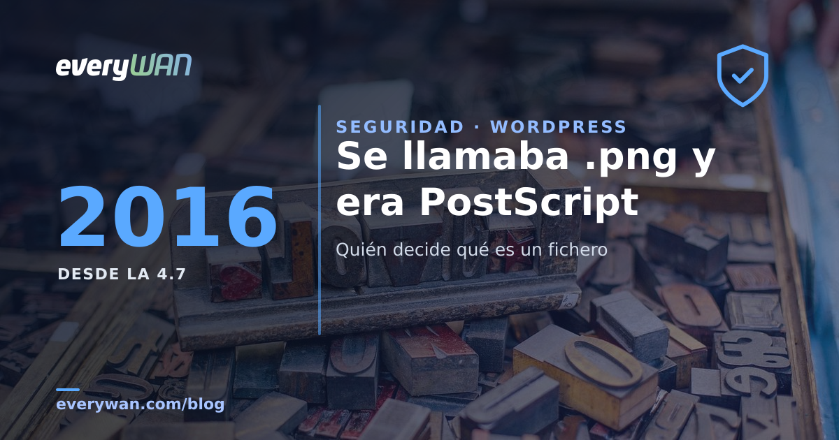 Wooden letterpress type: PostScript was born to talk to printers and is still alive inside the libraries that process images